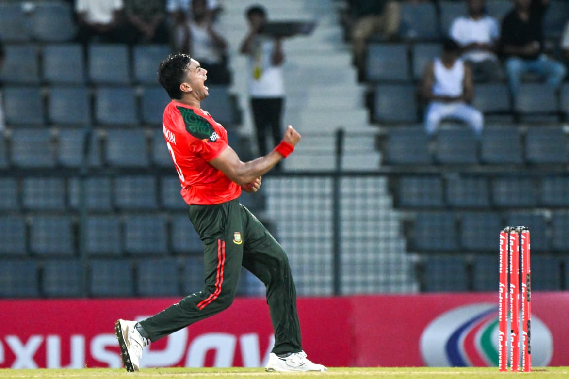Taskin Ahmed gets four wickets today, Cricfrenzy