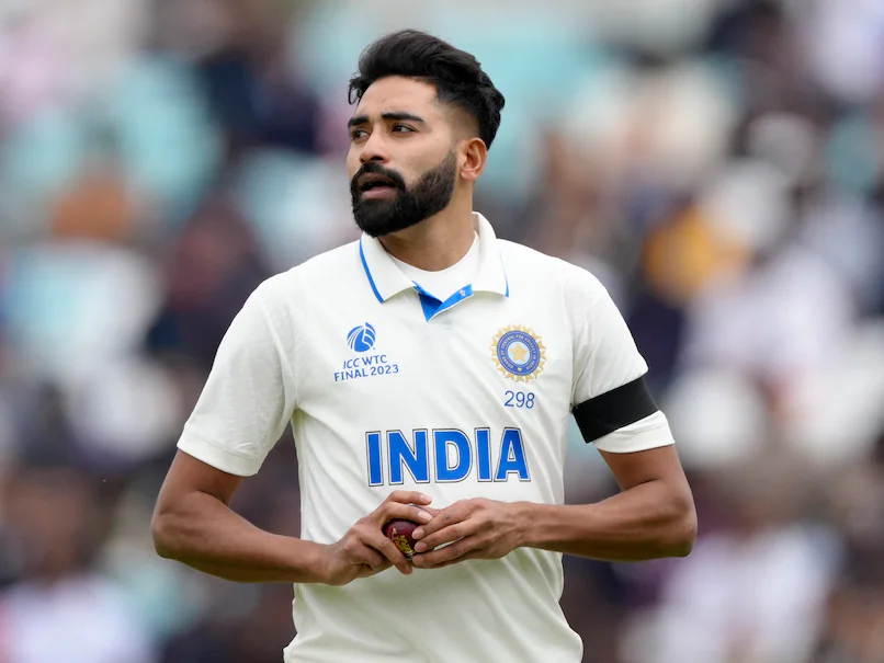 ভারতের জার্সিতে মোহাম্মদ সিরাজ