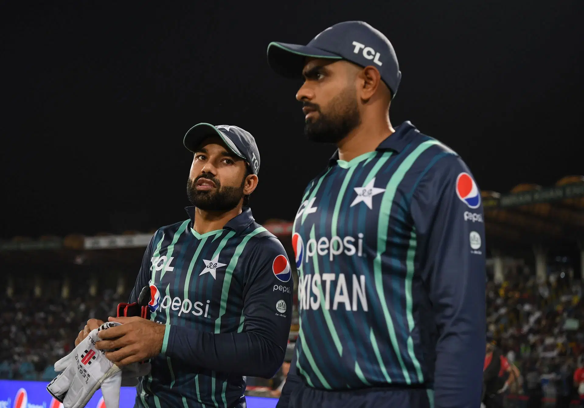 Babar Azam and Mohammad Rizwan