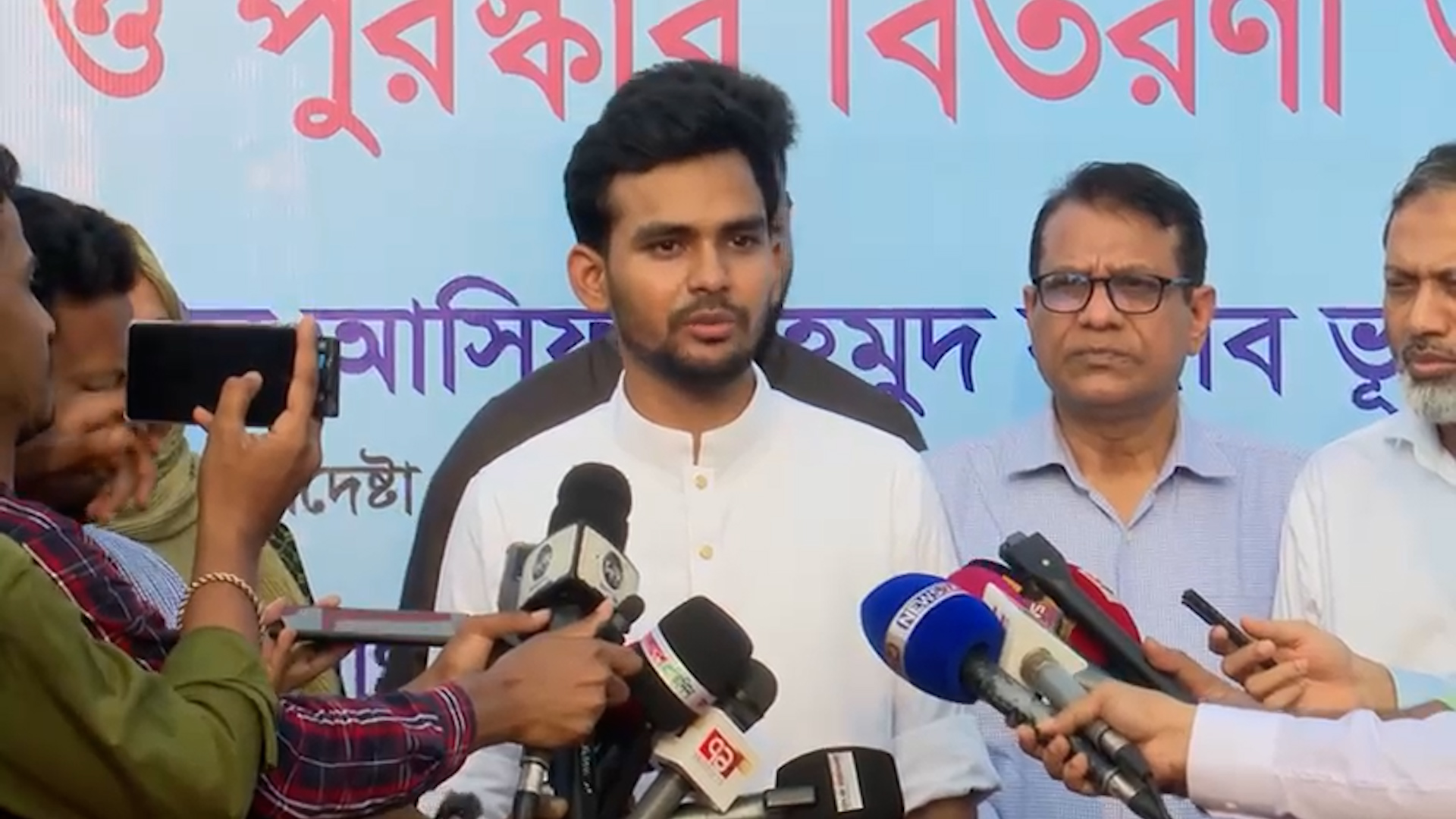 গণমাধ্যমে কথা বলছেন আসিফ মাহমুদ সজীব ভূঁইয়া, ক্রিকফ্রেঞ্জি