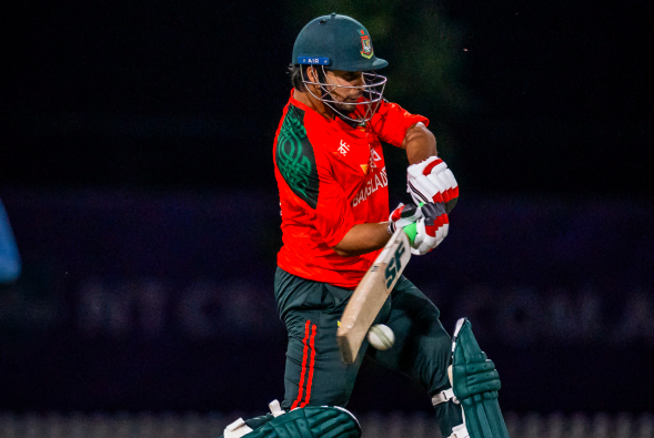 Captain Nurul Hasan Sohan in action