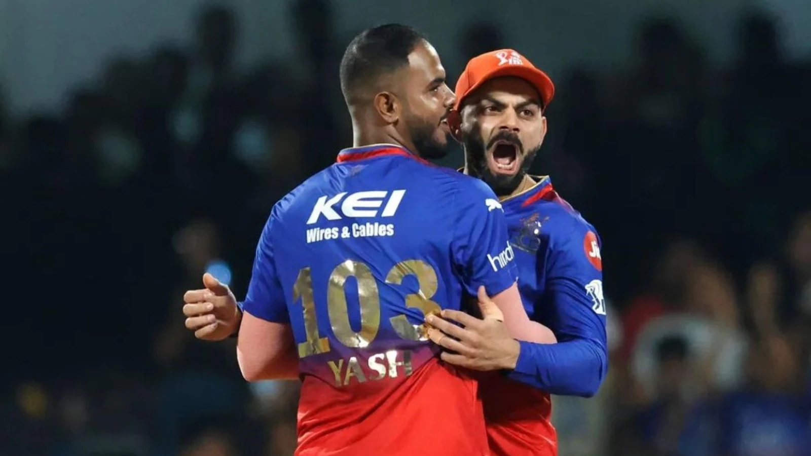 ইয়াশ দয়াল ও বিরাট কোহলি