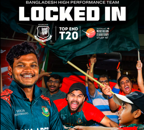 Bangladesh HP to return for Top End T20 Series in Darwin