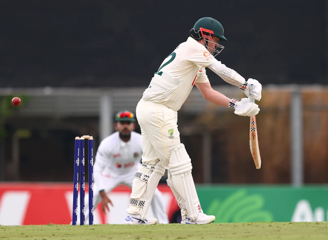 Australia 74/4 at lunch as Bangladesh strike early