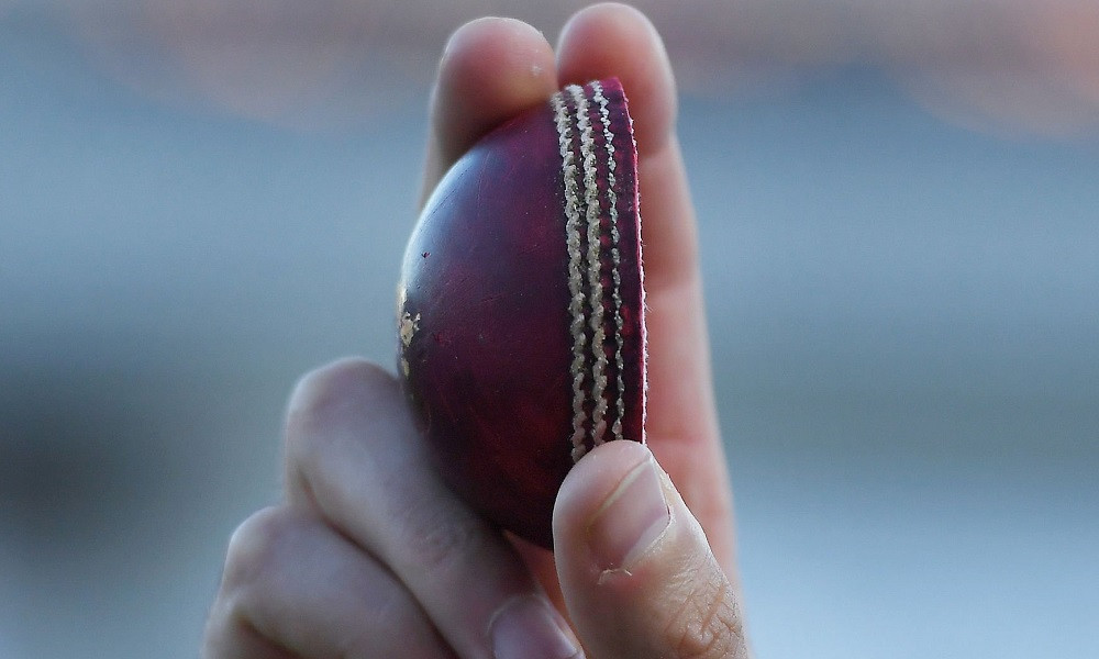 Robinson and Tongue share match ball after dismissing Pakistan
