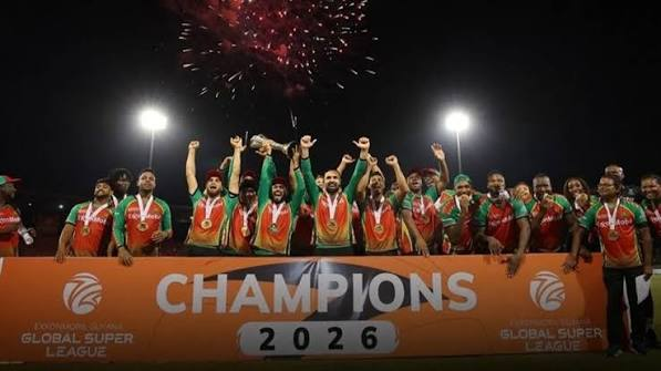 মাত্র ৮৫ রান করেই জিএসএলে টানা দ্বিতীয় শিরোপা জিতল গায়ানা