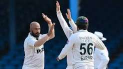 ত্রিনিদাদে ১৪ উইকেটের দিনে এগিয়ে পাকিস্তান