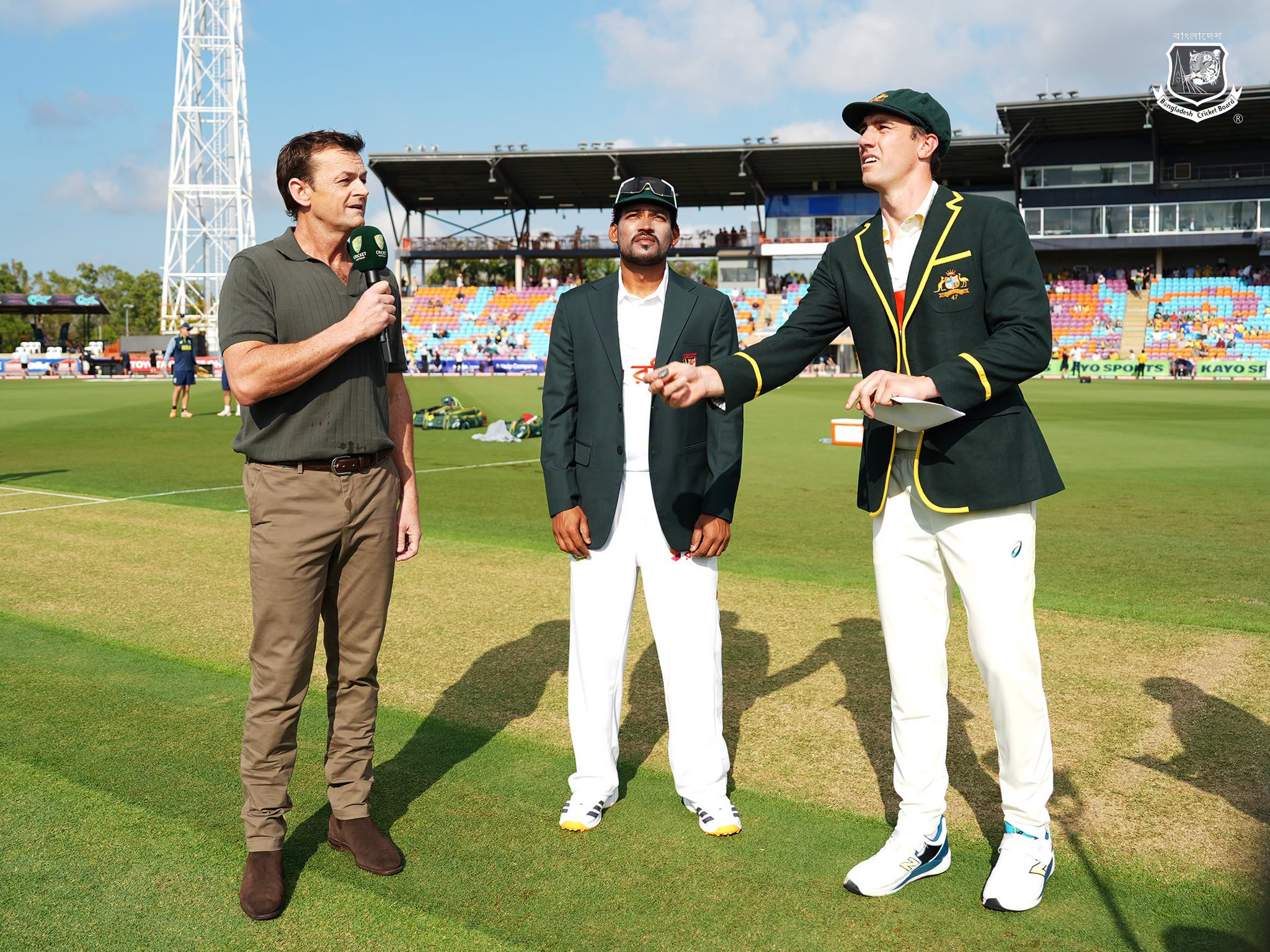 Australia opt to bat after winning toss against Bangladesh