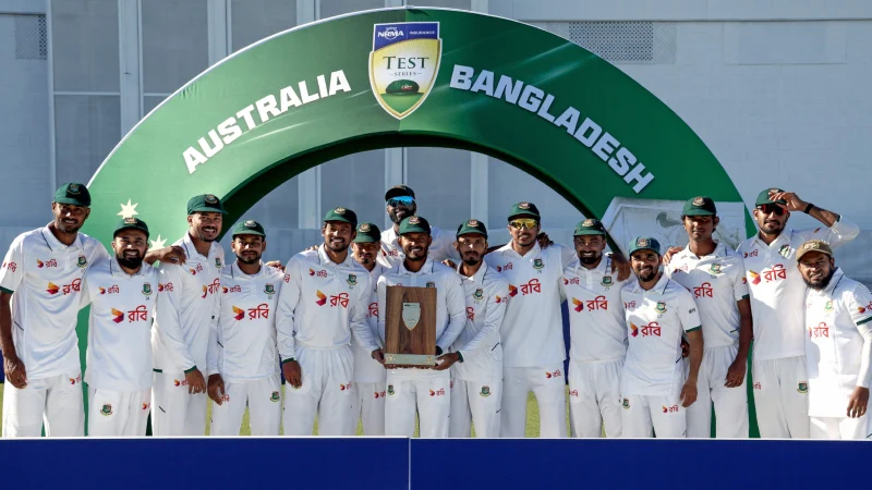 Bangladesh rise to sixth in Test rankings for first time