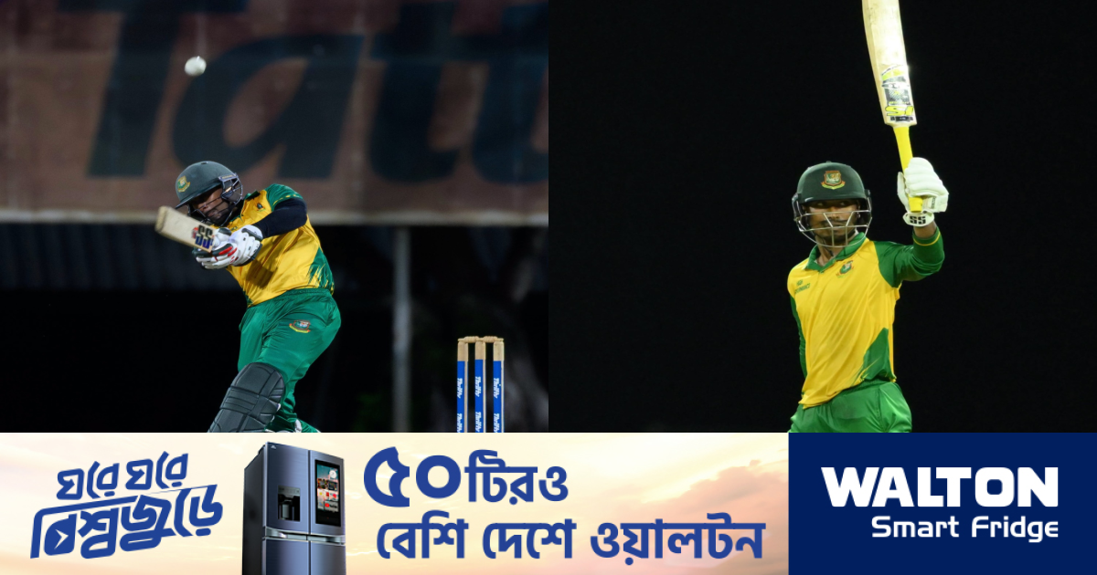 সাব্বির-আরিফুলের হাফ সেঞ্চুরির পর রিপন-রাকিবুলে বাংলাদেশের জয়