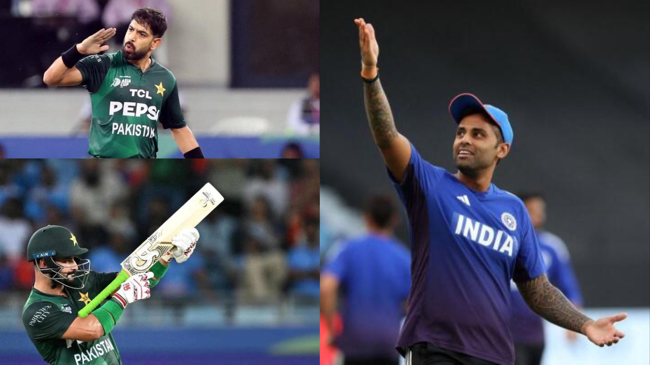 ICC takes action against Rauf, Farhan and Suryakumar for political gestures in Asia Cup
