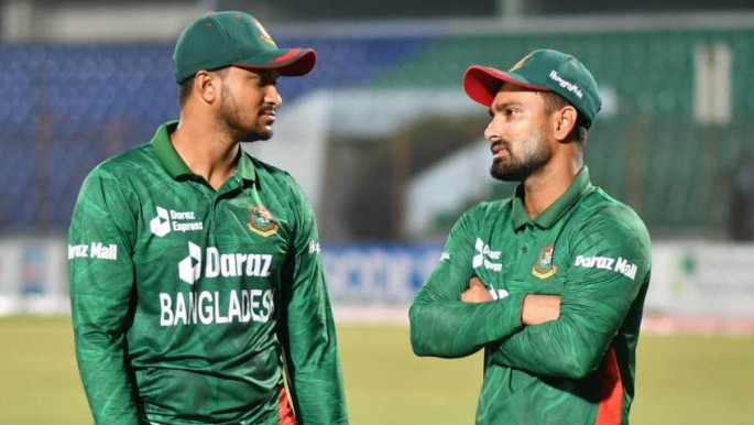 Shakib Al Hasan and Litton Das