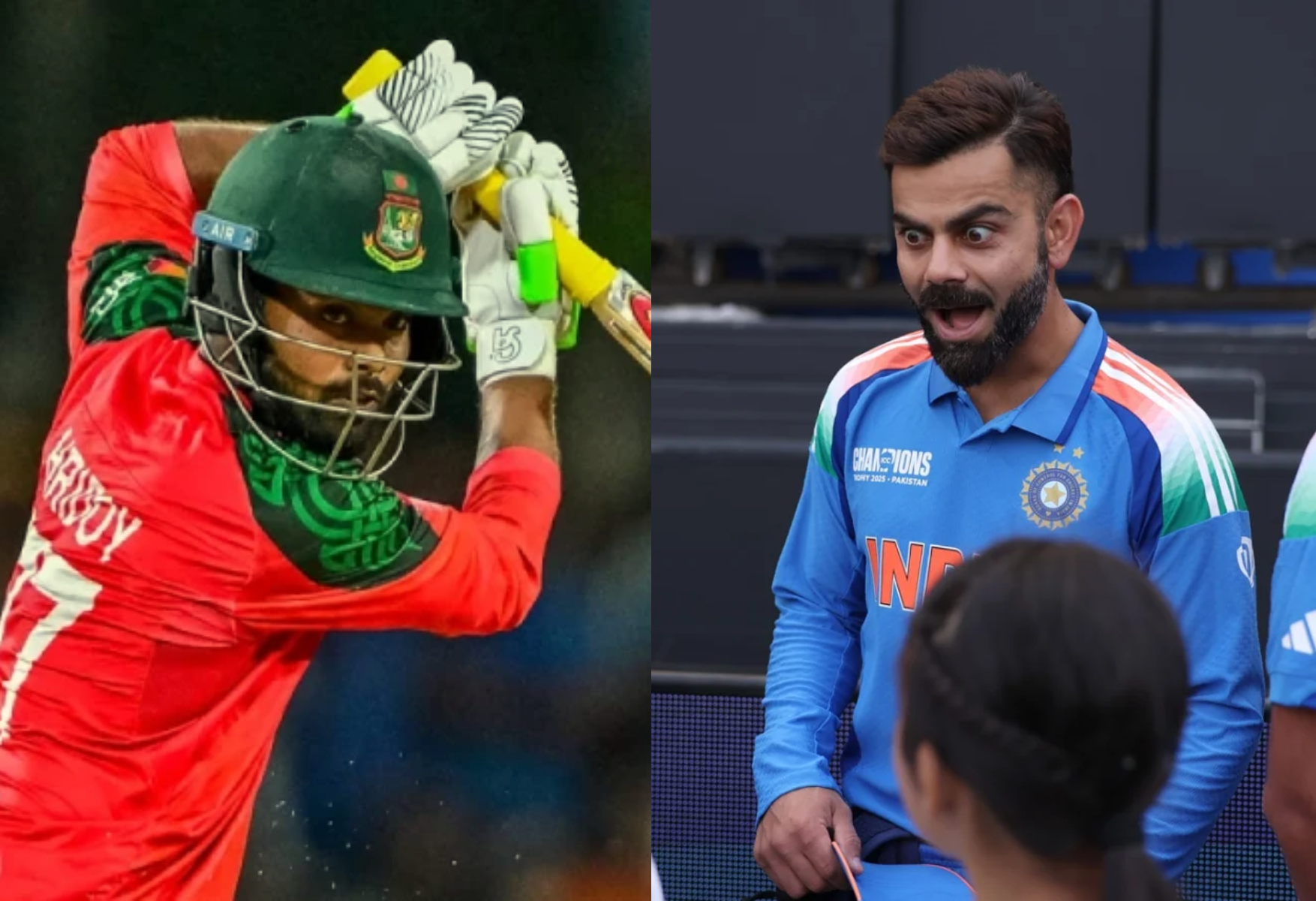 কোহলির মতো ইনিংস খেলতে পারলেন না হৃদয়, আফসোস হার্শার