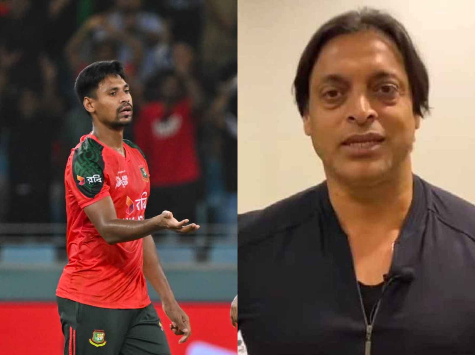 ভারত ম্যাচে মুস্তাফিজসহ মূল ক্রিকেটারদের বিশ্রাম চান শোয়েব