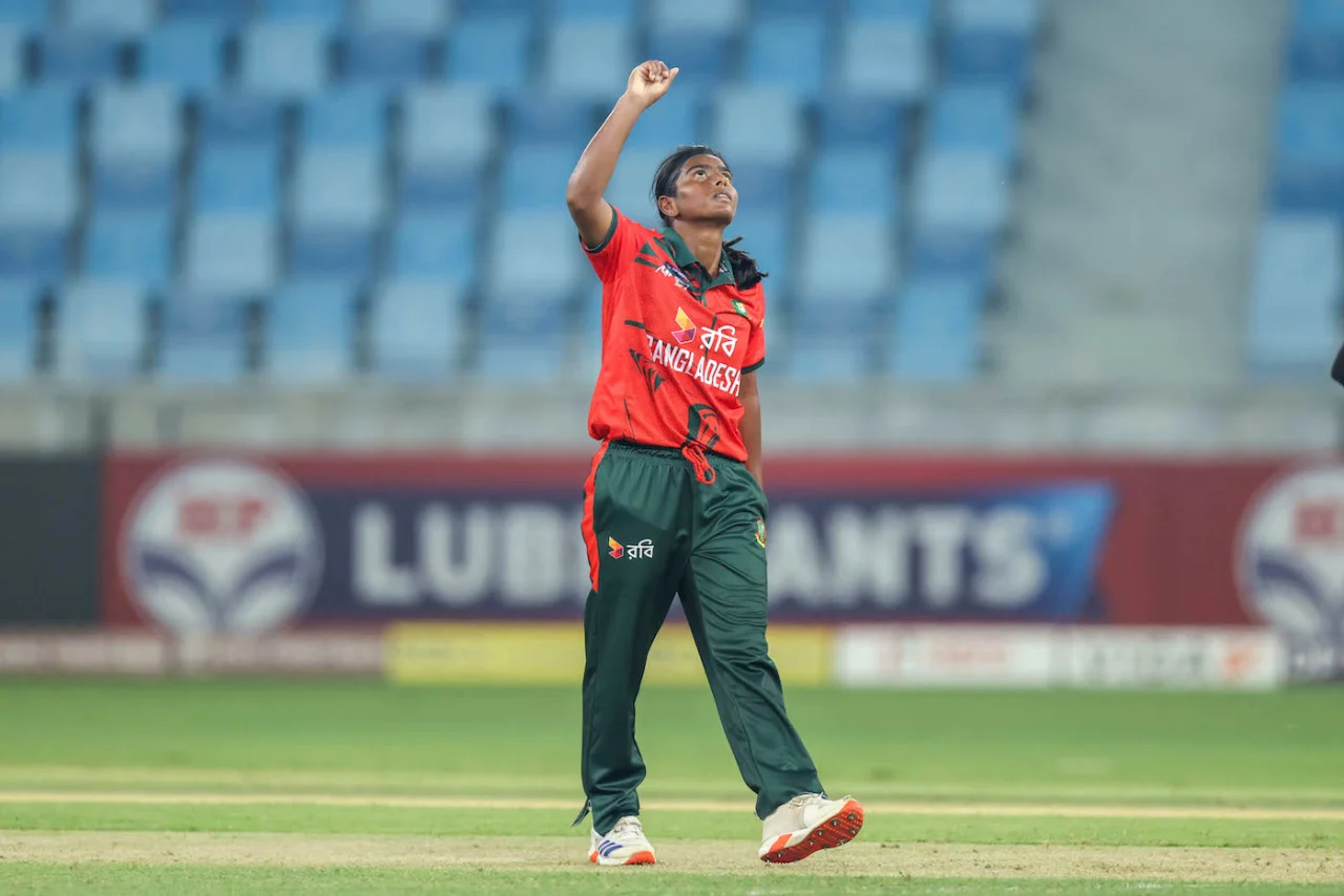 Marufa breaks into top 20 of ICC T20I bowling rankings