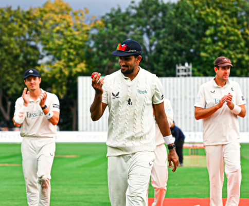Khaled Ahmed takes five-for on Kent home debut