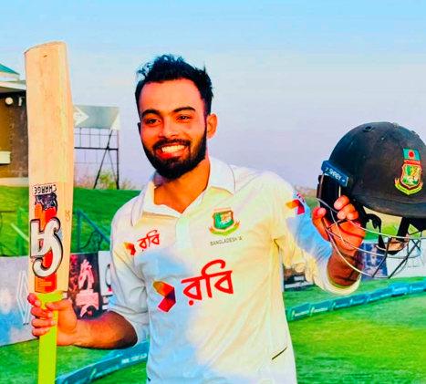 Towhid Hridoy makes history with triple century in Potchefstroom