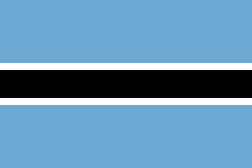 Botswana team flag