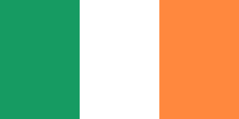 Ireland team flag