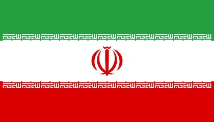 Iran team flag