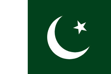 Pakistan team flag