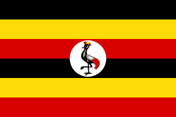 Uganda team flag
